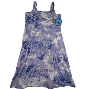Columbia Womens Size Medium Purple Freezer III Athleisure Tropical Floral NWT